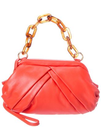 Raf&eacute; New York Brooke Leather Clutch