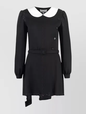 Maison Margiela wool mini dress