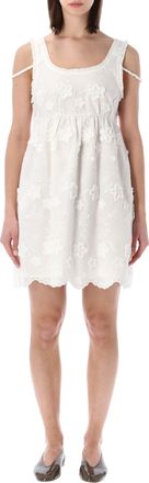The Garment Fleur Floral Embroidery Bra Dress