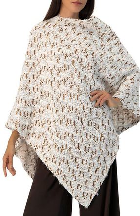 Ivonne Knitted Poncho Sweater in Multicolor at Nordstrom