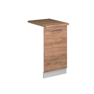 Vicco Panel Frontal Del Lavavajillas Fame-line, Roble Dorado, 45 Cm, Et Roble
