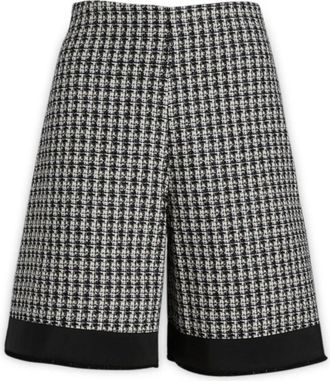 Moncler Casual T-Shirts en Shorts Collectie - Dames - Korte Broeken - Zwart - M - Katoen - Korte Broeken