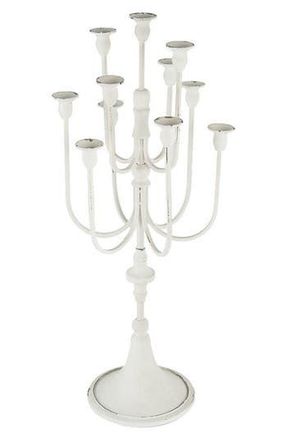 A & B Home 11-Light Candelabra in Distressed White at Nordstrom Rack