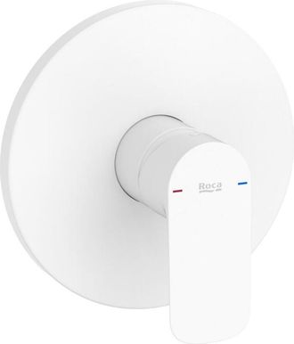 Roca Roca - A5a226eb00 Cala Grifo Monomando Empotrable Para Ducha Con Cuerpo Empotrable Blanco Mate - Ref: A5a226eb00
