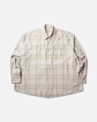 Our Legacy Men s Borrowed Shirt Stella Check Print