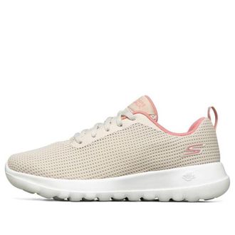 Skechers (WMNS) Skechers Go Walk Joy Running Shoes Ivory/Pink 15641-OFPK