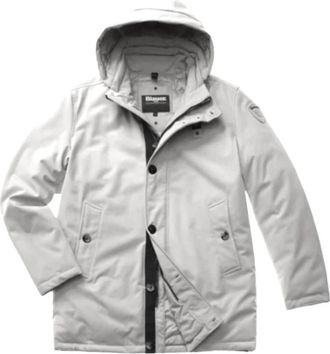 Blauer Parka lungo - Heren - Gewatteerde jassen - Wit - XL - Jassen