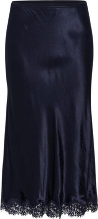 Part Two Denija PW Rok - Dames - Midirokken - Blauw - 2XL - Rokken