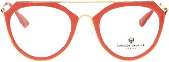 Frankie Morello Occhiali da vista Aviator - - Accessories - Donna - Rosso - ONE SIZE