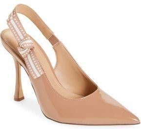 Steve Madden Bri Slingback Pump in Blush Patent at Nordstrom Rack, Size 7.5