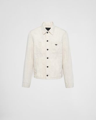 Prada Chambray blouson jacket