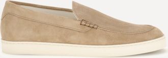 Brunello Cucinelli Suede Loafers Male 44