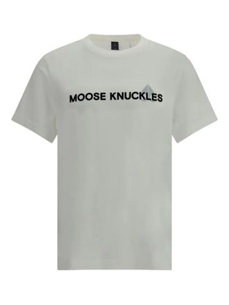 Moose Knuckles T-shirt Conway - Bianco