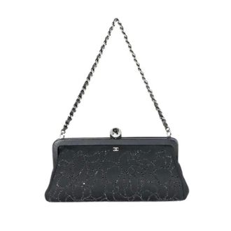 Chanel Pre-owned Clutches, female, Black, Size: ONE SIZE Pre-owned Vintage Clutch