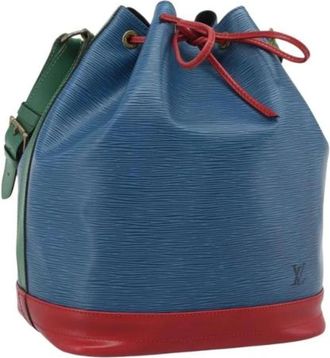 Louis Vuitton Pre-owned No&eacute; Shoulder Bag - Dames - Vintage Tas - Blauw - ONE Size - Leer - Vintage