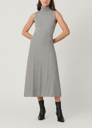 Shoshanna Carmella Cable Knit Dress in Grey at Nordstrom, Size X-Small