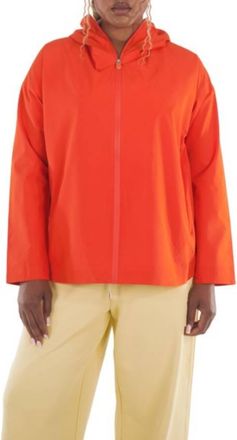 Save The Duck Traffic Red Dawa Hood Windbreaker Jacket, Brand Size 0 (X-Small)