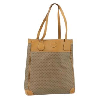 Gucci Pre-owned Tote Bags, female, Beige, Size: ONE SIZE Pre-owned Vintage Tote Bag