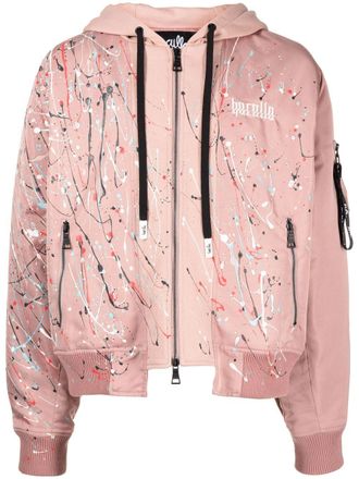 Haculla Bomber con stampa - Rosa