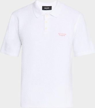 Dsquared2 Mens Tennis Fit Polo Shirt