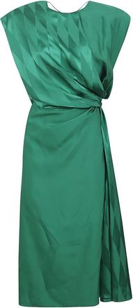 Versace Kleedjes - Dames - Casual kleedjes - Groen - S - Kleedjes