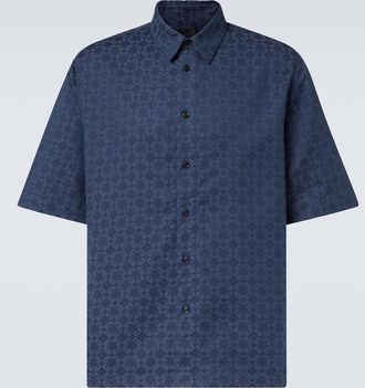 Givenchy Monogram 72 jacquard denim shirt