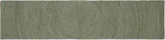 vidaXL Alfombras De &Aacute;rea Verde Oliva 60 X 200 Cm Yute Vidaxl