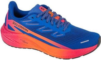 Salomon Heren Aero Blaze 2 ISD Hardloopschoenen (Blauw/oranje)
