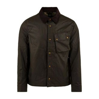 Belstaff Light Jackets, male, Green, M, Ground Jacket