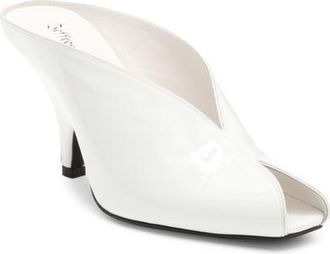 Jeffrey Campbell Parler Mule in White Patent at Nordstrom, Size 7.5