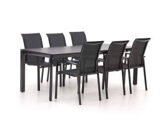 R&S Design Centallo/Sestino 220cm dining tuinset 7-delig stapelbaar