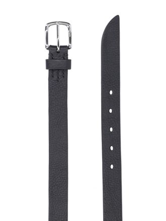 J & M Davidson Mens Belts Black Pelle