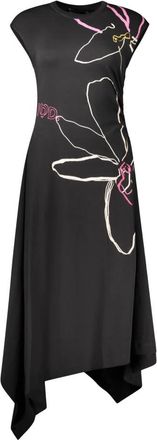Desigual Vest Reikiavik - Dames - Casual kleedjes - Zwart - XS - Katoen - Kleedjes