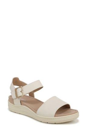 Dr. Scholls Time Off Sky Ankle Strap Platform Sandal in Whitecap at Nordstrom Rack, Size 7.5