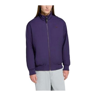 adidas 90s Alternative Sport Reversible Polar Fleece Firebird Jacket - male - Adidas - Outdoor - Purple - XL - Sport