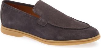 Eleventy Apron Toe Loafer in Black at Nordstrom, Size 12Us