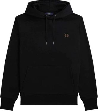 Fred Perry Laurel Wreath Hoodie - Heren - Hoodies - Zwart - XL - Katoen - Hoodies & sweatvesten