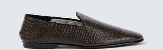Tom Ford Steven croc-effect leather loafers