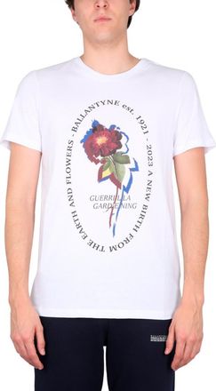 Ballantyne White Graphic T-Shirt