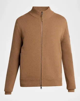 Moncler Men & apos;s Virgin Wool Blend Jacket