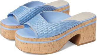 Franco Sarto Fernanda Womens Wedge Shoes Denim Blue : 5.5 M