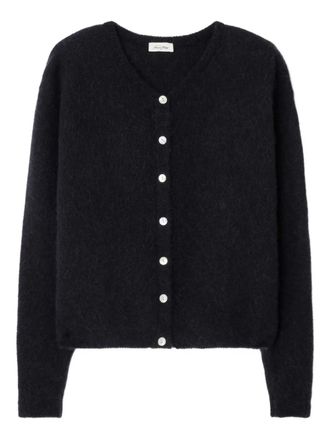 American Vintage Cardigan Vitow con bottoni - Nero