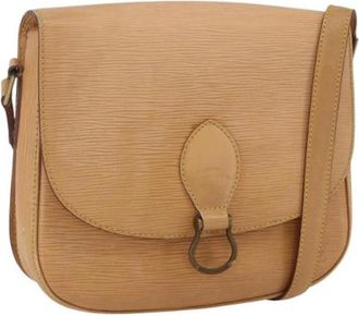 Louis Vuitton Pre-owned Cross Body Bag - Dames - Vintage Schoudertas - Beige - ONE Size - Leer - Vintage