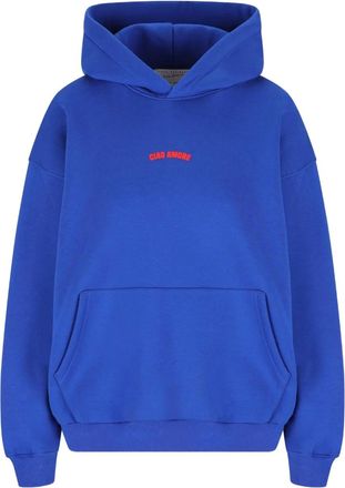Giada Benincasa Ciao Amore embroidered hoodie - unisex - Cotton - M - Blue