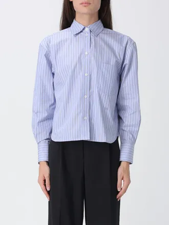 Victoria Beckham Shirt Woman color Gnawed Blue