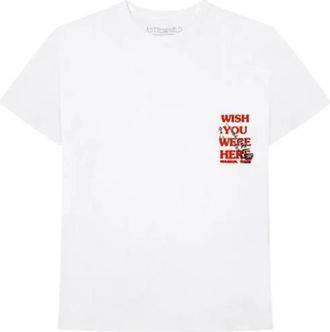 Travis Scott Wish You Were Here Festival Tee White CJFN-SS42