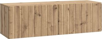 vidaXL Mueble De Tv De Pared 98 X 31 X 30 Cm Roble Artisan Vidaxl