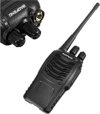 Trade Shop Trade Shop - Transceptor De Radio Pmr Uhf 400-470 Mhz Walkie Talkie Auriculares