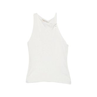 Paloma Wool Lani Asymmetric-neck Knitted Top