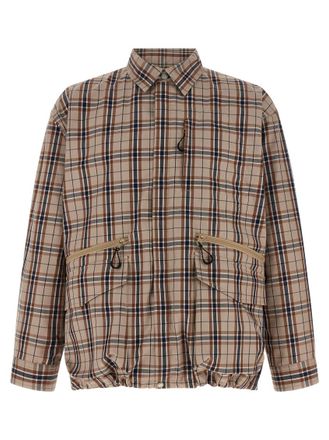 Comme Des Gar&ccedil;ons Beige Oversized Overshirt